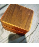 Vintage Handmade Trinket Jewelry Small Woden Box - £7.70 GBP