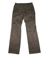 Kuhl Dulce Hiking Pants Womens 2 (28x31.5) Brown Cotton Blend Hiking Out... - $32.66