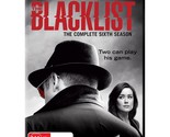 The Blacklist Season 6 DVD | James Spader | 6 Discs | Region 2, 4 &amp; 5 - $25.08