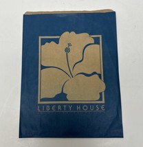 Liberty House Hawaii Island Traditions Vintage Floral Paper Bag - $5.89