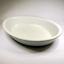 H. Burgess White Ironstone 10&quot; Serving Bowl Antique Late Victorian Engla... - $49.70