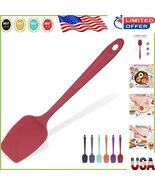 Flexible 11.38in Heat-Resistant Silicone Scraper - Dishwasher Safe Red S... - $350.61 MXN