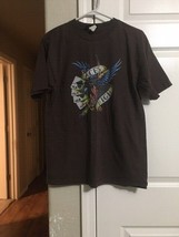 Men&#39;s No Boundaries &quot;Aces High&quot; Tee--Brown--Size M (38-40) - £4.71 GBP