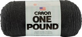 Caron One Pound Yarn-Dark Grey Mix - £18.07 GBP