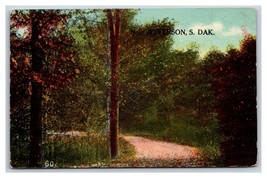 Generici Scena Greetings Country Road Jefferson South Dakota Unp DB Postcard O18 - £3.98 GBP