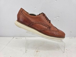 Cole Haan OriginalGrand Mens Brown Wingtip Oxford Dress Shoes C26471 Sz 12 - $46.84