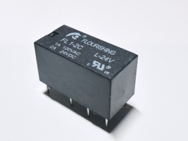FL1-2C L-24V FLOURISHING PCB Relay 24VDC DPDT 2A 24VDC 0.2W Sealed 8-Pin - $6.50