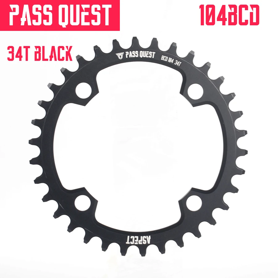 P QUEST 104BCD MTB mountain bike bicycle narrow chainring spet 32T 36T 40T 42T 4 - £103.87 GBP