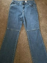 Liz Claiborne Brand ~ Lizwear ~ Women&#39;s  Size 12 ~ Denim Blue Jeans ~ Cotton - £20.51 GBP