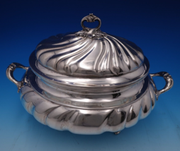 Italian .800 Silver Soup Tureen Gold Washed Interior Louis XV (15th) Style #7603 - £2,229.43 GBP