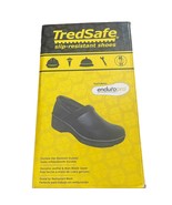 Women&#39;s Shoes Tredsafe Leather Zest II Oil Slip Resistant Clogs Size 7 - $24.62