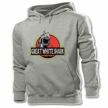 Great White Shark Print Hoodies Mens Womens Sweatshirt Graphic Hoody Hooded Tops - £20.91 GBP