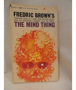 The Mind Thing Paperback Book Bantam A2187 Fredric Brown 1961 - $12.99