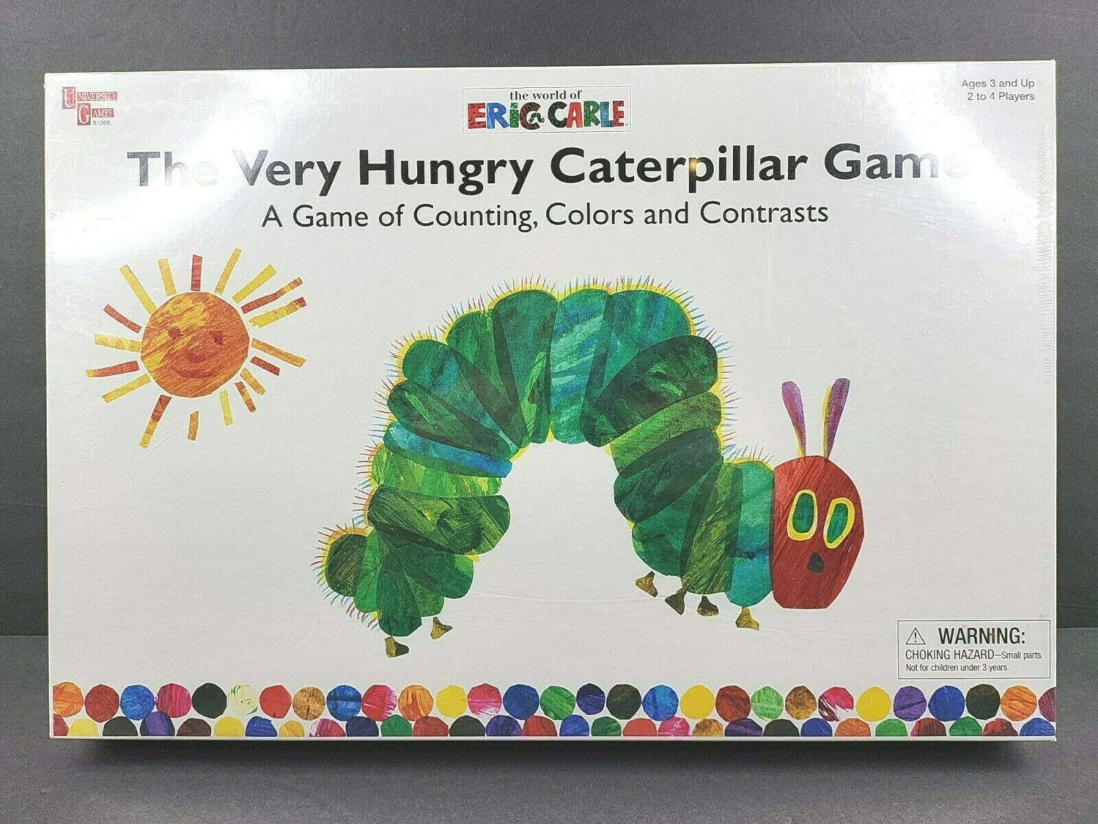 Primary image for The Very Hungry Caterpillar Game Learn Counting Colors Contrast Fun Kid Gift NEW