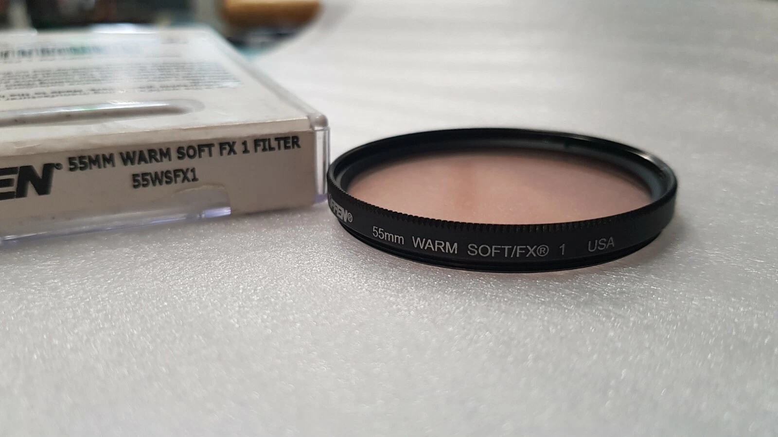 Tiffen Warm Soft/FX 1 (55WSFX1) 55mm Filter Enhance Portraits with Smoot... - $89.19 CAD