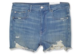 American Eagle Womens Authentic Blue Wash Jean Shortie Shorts, US 12 , 6... - $24.49