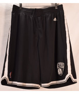 Adidas Brooklyn Nets NBA Mens Shorts Black XL - $99.00