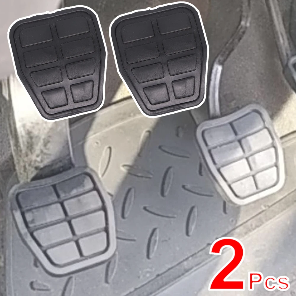 2Pcs Car Brake Clutch Foot Pedal Pad Cover For VW Golf 2 3 1983 - 1997 A... - $10.52