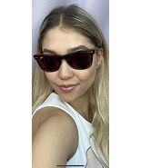 New Ray-Ban RB 2140 Wayfarer Polished Havana Amber 50mm Sunglasses - $169.99