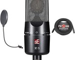 Se Electronics X1 S Condenser Microphone Bundle With Pop Screen Filter A... - $307.99