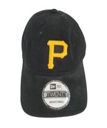 Pittsburgh Pirates Black Yellow adjustable Hat Cap Baseball Initial P Hat - $16.77 CAD