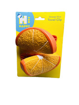 H For Happy 2 Pc Orange Slice Towel Clips - £13.92 GBP