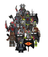 9pcs Assortment LOTR Sauron &amp; Uruk-hai Army Soliders Minifigure Toys - £2.04 GBP+