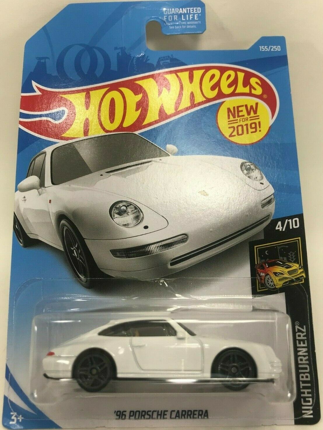 Hot Wheels - &#39;96 Porsche Carrera - Scale 1:64 - White - $9.95