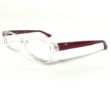 Ray-Ban Eyeglasses Frames RB5224 5027 Red Clear Rectangular Full Rim 53-... - £55.12 GBP