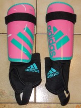 Adidas Youth Soccer Shin Guards Size XL Xtra Large Pink - £7.75 GBP