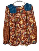 Matilda Jane Clothing Woman&#39;s Long Sleeve Top Size Medium   NEW WITH TAGS Boho - £13.19 GBP