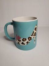 Collectible Designer Leopard Spiked Heel Shoe Large Coffee Mug 4in w x 4... - $10.88