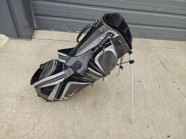 Nike Xtreme Sport 8 Divider Dual Strap Golf Stand Bag Gray - $75.99