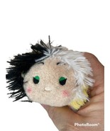 Disney Store CRUELLA DE VIL Tsum Tsum 3.5” Plush Mini 101 Dalmatians - $203.77 MXN