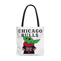 Baby Yoda-Chicago Bulls Tote Bag-Beach Bag-Sports Teams Bag-Star Wars-Gift - $23.60