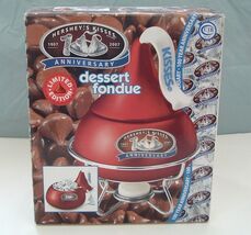 Hershey&#39;s 100th Anniversary 2007 Limited Edition Red Kiss Dessert Fondue... - $24.70