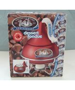 Hershey&#39;s 100th Anniversary 2007 Limited Edition Red Kiss Dessert Fondue... - $24.70
