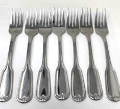 Towle Hale 18/10 Stainless Flatware Lot of 7 Salad Forks - $28.49