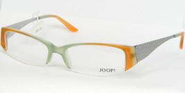 Joop! Mod. 82004 8231 Sage Green / Orange / Silver Unique Eyeglasses 51-16-135mm - £61.92 GBP