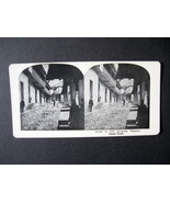 Vintage Stereoview Card Reprint - Street in Old Gorgona - Panama Canal Zone - £7.82 GBP
