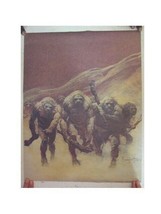 Frank Frazetta Poster  Neanderthals - $62.99