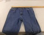 Adult Men&#39;s Outdoor Life Casual Relaxed Fit 36 X 34 Blue Denim Jeans 33778 - $25.45
