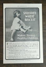 Vintage 1904 Shredded Whole Wheat Biscuit Full Page Original Ad - 721 - $6.64