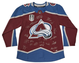 Colorado Avalanche Team Autographed (Makar) Burgundy SC Jersey Fanatics ... - $52,216.32 MXN