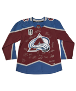 Colorado Avalanche Team Autographed (Makar) Burgundy SC Jersey Fanatics ... - $52,680.26 MXN