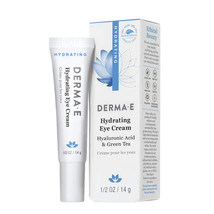 DERMA-E Hydrating Eye Cream, Hyaluronic Acid, 0.5 Ounce - £17.06 GBP