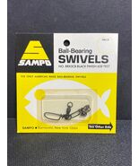 USA Made Sampo Ball-Bearing Coastlock Snap Swivel 60# Size 3 Pack of 2 - $11.92 CAD