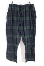 Polo Ralph Lauren XL 40-42 Black Watch Plaid Flannel Pajama Pants Sleepwear - $23.36