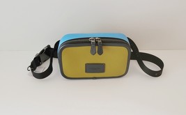 Coach CM115 Wyatt Leather Colorblock Belt Bag Fanny Pack Sling Handbag Citron - £99.89 GBP