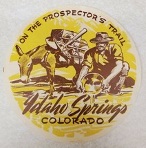 Idaho Springs Colorado Vintage Orignal Paper Decal - Water Transfer Car ... - $19.60
